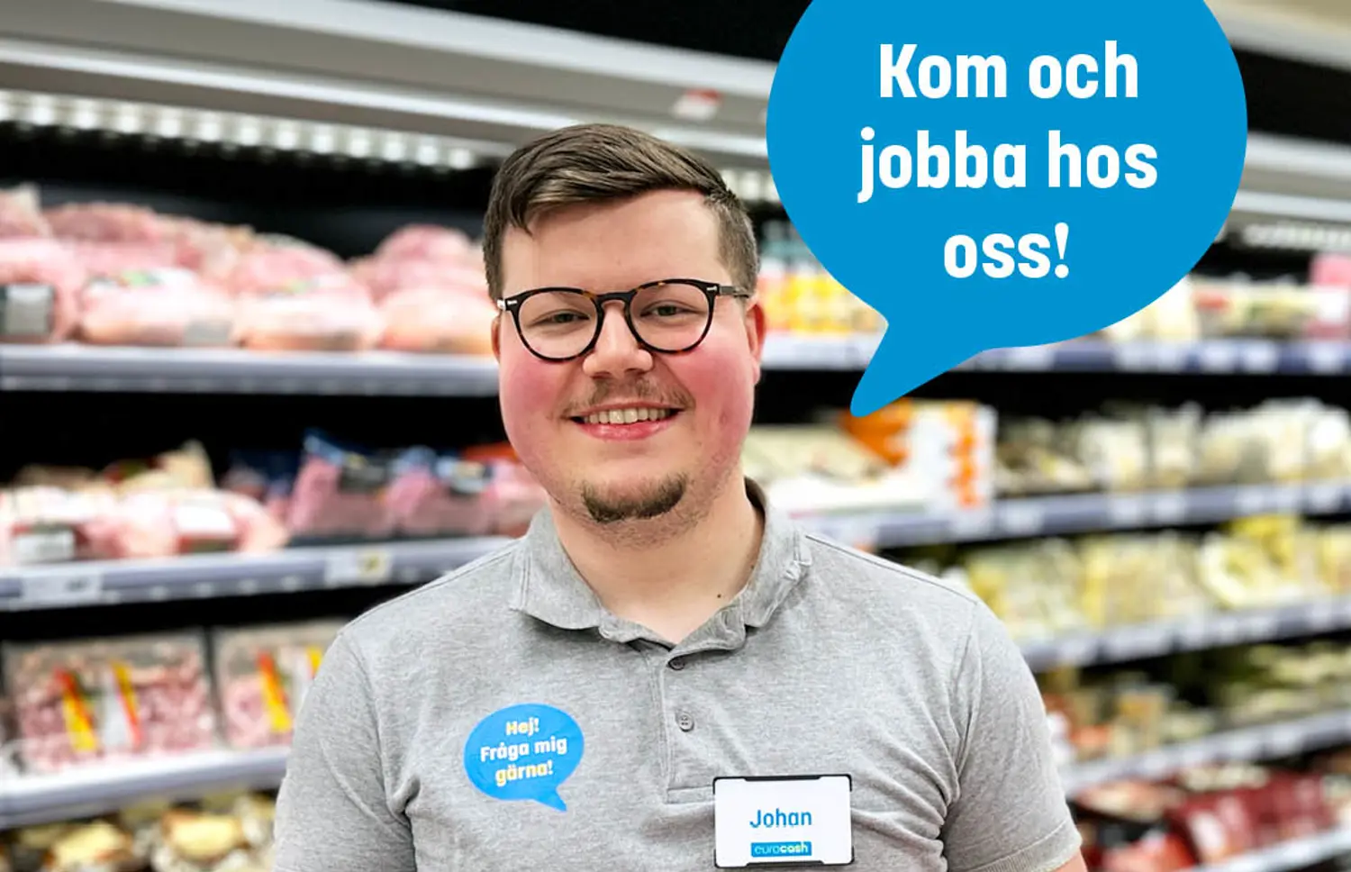 butiksmedarbetare Johan